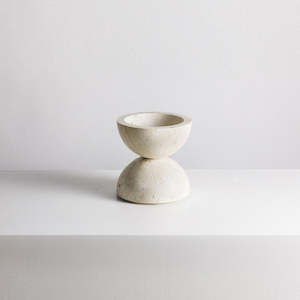 Sphere Incense Burner - Travertine