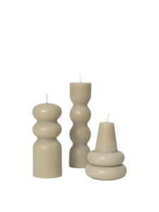 Torno Candles - Set of 3