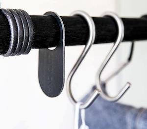 Shelving Storage: S-Hook 13Cm Steel Black