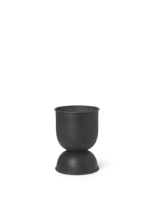 Hourglass Pot Extra Small - Black