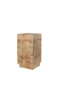 Burl Side Table - Natural