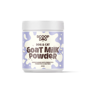 Scoop Dog  |  Goat Milk Powder