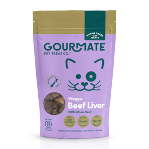 Gourmate Cat Treats  |  Wagyu Beef Liver