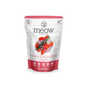 Meow Air Dried Cat Bites | Chicken & King Salmon