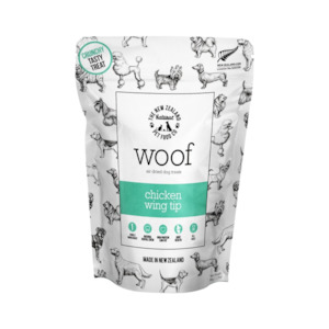 Woof Air Dried Dog Treats  |  Chicken Wing Tip