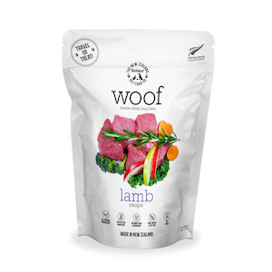 Woof Freeze Dried Dog Bites  |  Lamb