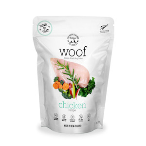 Woof Freeze Dried Dog Bites  |  Chicken