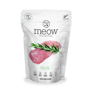 Meow Freeze Dried Cat Bites  |  Duck