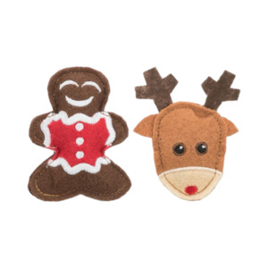 Christmas Catnip Toy | Elk & Gingerbread LIMITED