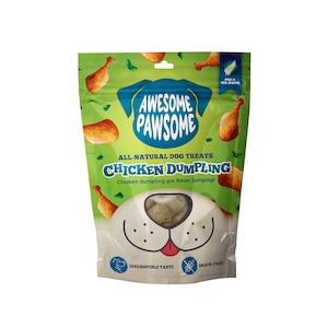 Awesome Pawsome Dog Treats  |  Chicken Dumpling