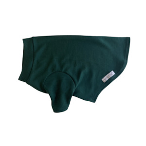 Mr Soft Top Winter Midweight Merino Tee  |  Dark Winter Green