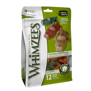 Whimzees  |  Medium Alligator Dental Chews