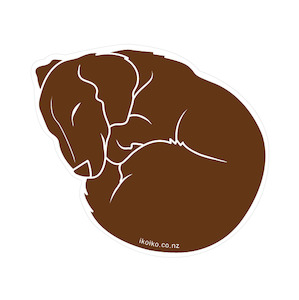 Iko Iko Fun Size Sticker  |  Talula Dachshund