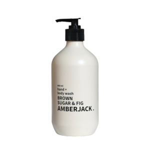 Amberjack Hand + Body Wash | Brown Sugar & Fig