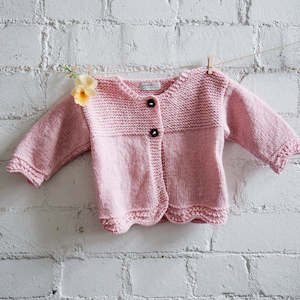 Weebits Milly Cardigan | Soft Pink