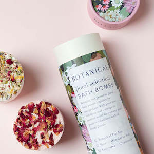 Botanical Bath Bomb Tube | Floral Garden