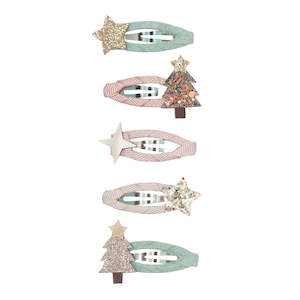 Mimi & Lula Hair Clips | Mini Christmas Trees