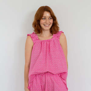 Small Acorns x Abbey Geerling Pyjamas - Pink Marigold Cami Set