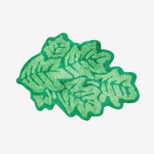 Bonnie and Neil Bath Mat | Leaf Green