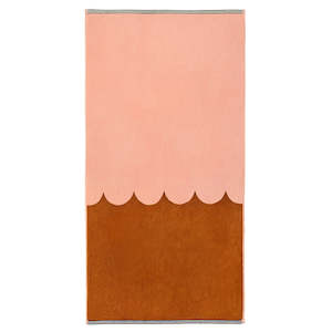 Castle Rosy Bath Towel