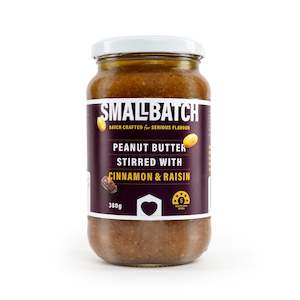 Cinnamon & Raisin Peanut Butter - 380gm