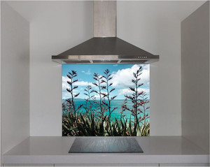 DIY Splashback Native New Zealand Flax Flowers Smart Art Design