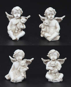 Photoframe  - Cherub W/ Teddy SET OF 8