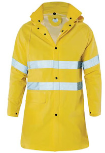 Workhorse, Taped PVC Jacket, MJA026 (Each) - Yellow - Size: 3XL