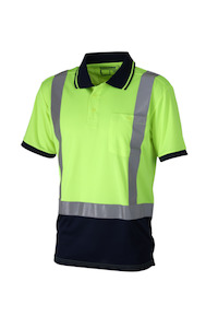 Workhorse, Hi Vis Micromesh Polo, MSH164 (Each) -  - Size: 8XL