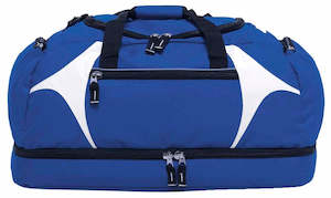 Spliced Zenith Sports Bag - Blue/White