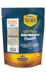 Beer Kits: Blonde Larger Pouch - Mangrove Jack's Trad Series