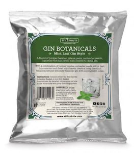 Still Spirits Gin Botanicals Mint Leaf Gin