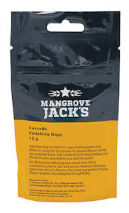 Ingredients: Mangrove Jack's Finishing Hops Cascade 15g