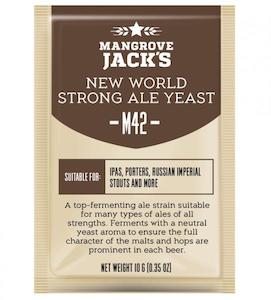 Mangrove Jack's CS Yeast M42 - New World Strong Ale (10g)