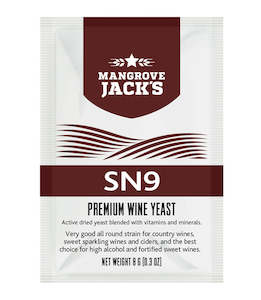 Consumables: Mangrove Jack's Wine Yeast - SN9 8g