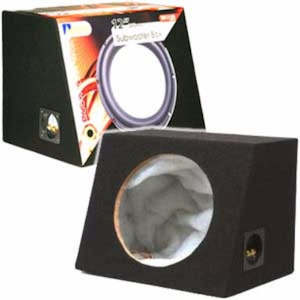 A 100 1010 Speakers Spacers: Sub Box 12In Sealed 1Cft Blk -AERPRO