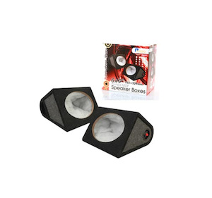 A 100 1010 Speakers Spacers: Speaker Box 6x8 Ported Black Carper Pair - Aerpro