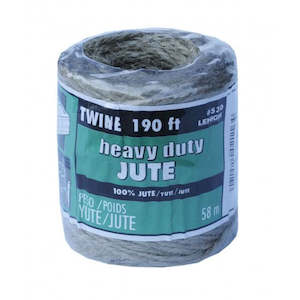 Jute Garden Twine 61m 190' 530cs