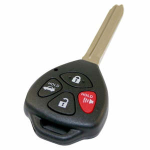 Remote Shell & Buttons Compatible with Toyota 4 Button