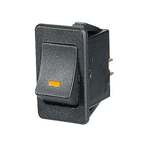 Off / On Rocker Switch With Amber Led