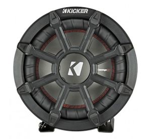 A 100 1009 Kicker Audio: 8in 600w 4ohm Subwoofer Tube Enclosure