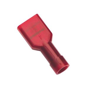 Accessories: Champion Red Female insulated Push-On Spade Terminal - 100pk