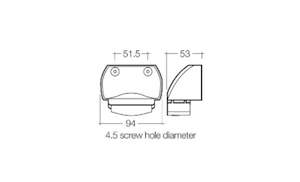 Led Lighting: 9-33 Volt Model 16 5 L.E.D Licence Plate Lamp