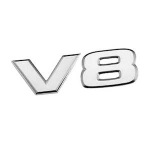 Stickers: V8 Chrome Badge - Wildcat