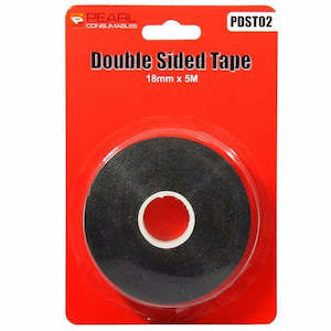 Stickers: Double Sided Tape 5M X 18Mm -PEARL