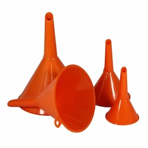 Fuel Funnels: 4-N-1 Multi Purpose Funnel Set