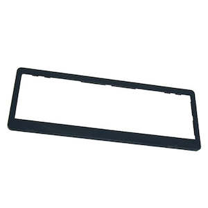 Exterior Sundry: Number Plate Frame - Black Pair - Wildcat