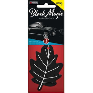 Air Freshener Leaf Black Magic