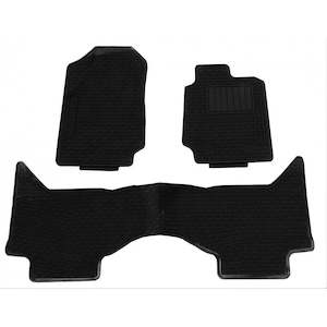 Mats: ALL WEATHER MAT SET MAZDA BT50 2016 ON