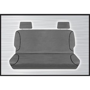 Seat Covers: GREY CANVAS REAR SEAT COVER - NAVARA 11/2017 ONWARD